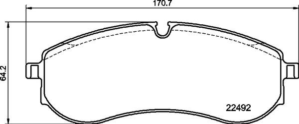 Brembo P 85 178 - Brake Pad Set, disc brake www.parts5.com