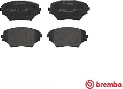 Brembo P 83 055 - Fékbetétkészlet, tárcsafék www.parts5.com