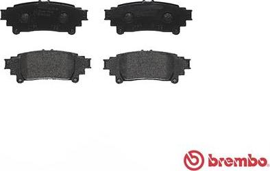 Brembo P 83 132 - Set placute frana,frana disc www.parts5.com