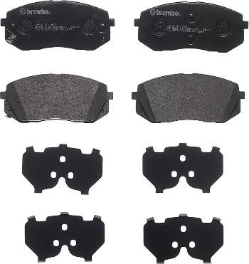 Brembo P 30 093 - Brake Pad Set, disc brake www.parts5.com