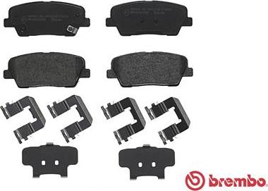 Brembo P 30 063 - Brake Pad Set, disc brake www.parts5.com