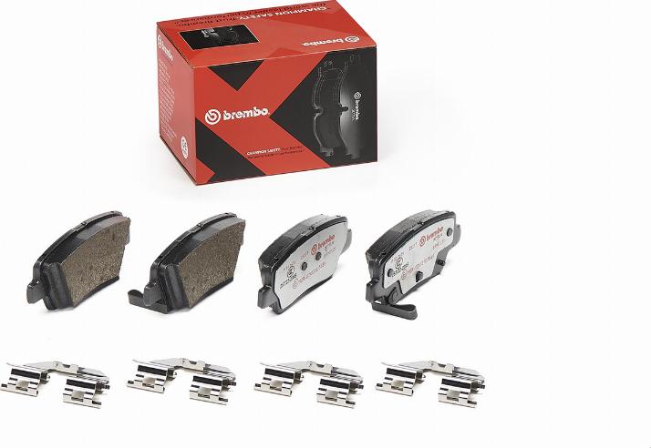 Brembo P 30 067X - Brake Pad Set, disc brake parts5.com