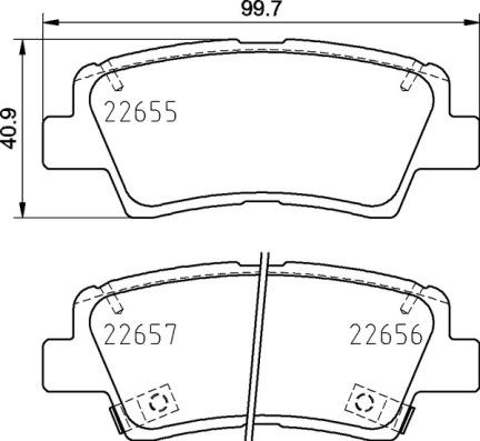 Brembo P 30 103 - Set placute frana,frana disc www.parts5.com