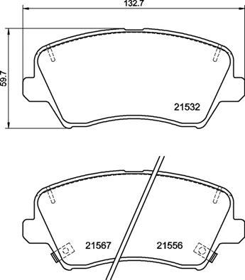 Brembo P 30 123 - Set placute frana,frana disc www.parts5.com