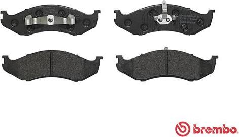 Brembo P 37 004 - Set placute frana,frana disc www.parts5.com