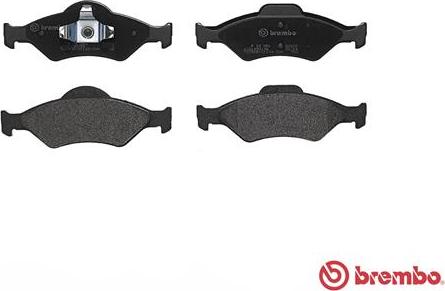 Brembo P 24 054 - Set placute frana,frana disc www.parts5.com