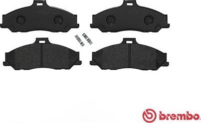 Brembo P 24 051 - Brake Pad Set, disc brake www.parts5.com