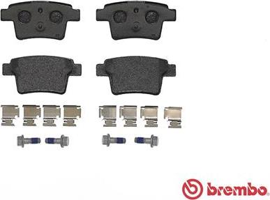 Brembo P 24 063 - Juego de pastillas de freno www.parts5.com