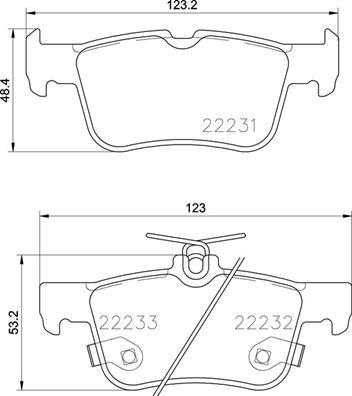 Brembo P 24 201 - Set placute frana,frana disc www.parts5.com