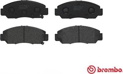 Brembo P 28 047 - Juego de pastillas de freno www.parts5.com