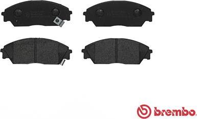 Brembo P 28 016 - Juego de pastillas de freno www.parts5.com