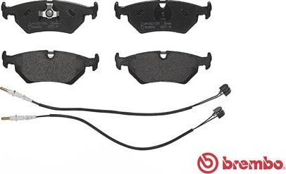 Brembo P 23 062 - Brake Pad Set, disc brake parts5.com