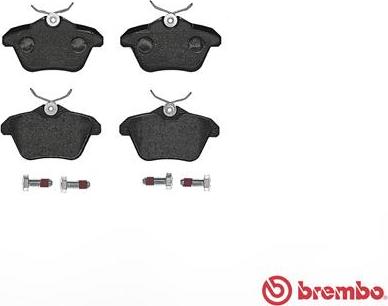 Brembo P 23 067 - Brake Pad Set, disc brake www.parts5.com