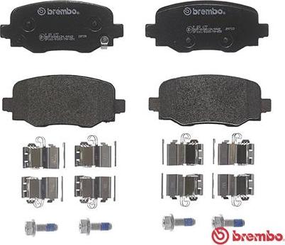 Brembo P 23 177 - Set placute frana,frana disc www.parts5.com