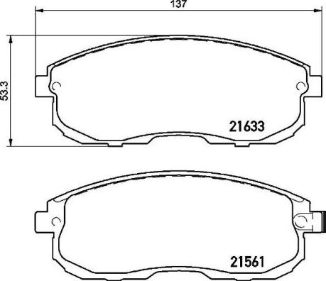 Brembo P 79 030 - Тормозные колодки, дисковые, комплект www.parts5.com