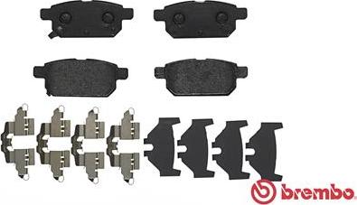 Brembo P 79 029 - Brake Pad Set, disc brake www.parts5.com