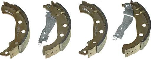 Brembo S 61 521 - Комплект спирачна челюст www.parts5.com