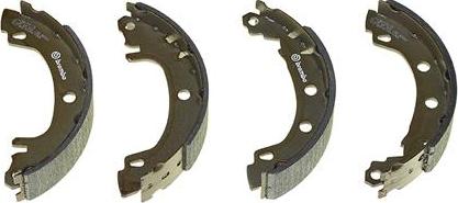 Brembo S 68 522 - Fékpofakészlet www.parts5.com