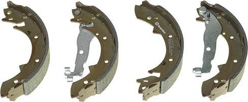 Brembo S 06 504 - Komplet kočionih papuča www.parts5.com