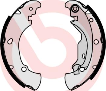 Brembo S 23 519 - Brake Shoe Set www.parts5.com