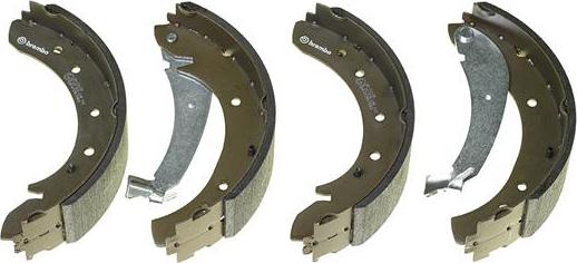 Brembo S 23 516 - Комплект тормозных колодок, барабанные www.parts5.com