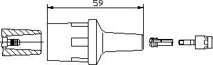 Bremi 13551 - Plug, coil parts5.com