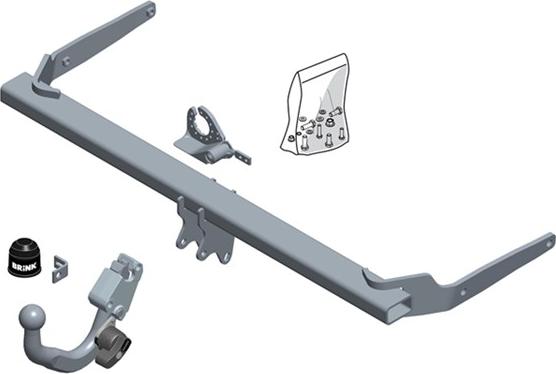 Brink 598500 - Trailer Hitch www.parts5.com