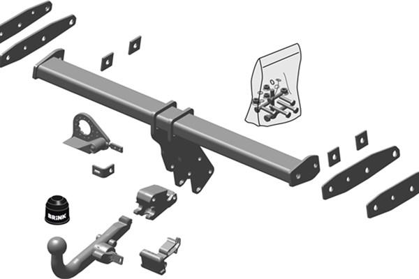 Brink 517600 - Trailer Hitch www.parts5.com