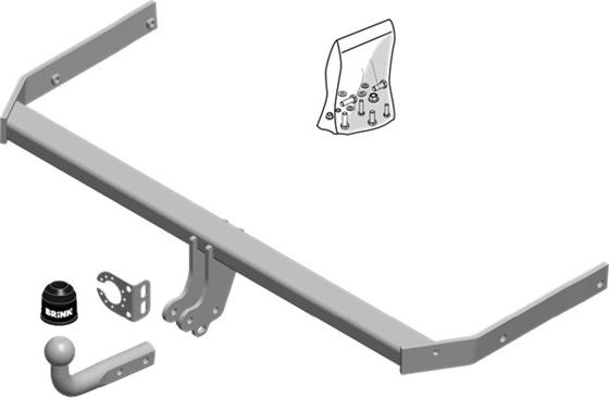 Brink 575400 - Trailer Hitch www.parts5.com