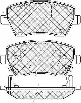 QUARO QP4769 - Тормозные колодки, дисковые, комплект www.parts5.com