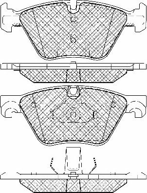 KRAFT AUTOMOTIVE 6002632 - Juego de pastillas de freno www.parts5.com