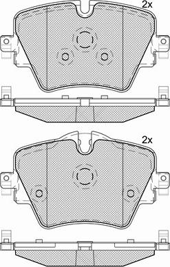 BMW 34118843653 - Brake Pad Set, disc brake www.parts5.com