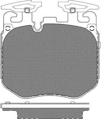 Alpina 34 10 6 888 459 - Juego de pastillas de freno www.parts5.com