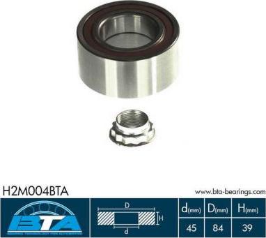 BTA H2M004BTA - Set rulment roata www.parts5.com