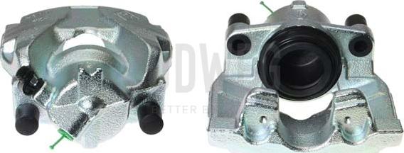 Budweg Caliper 344568 - Тормозной суппорт www.parts5.com