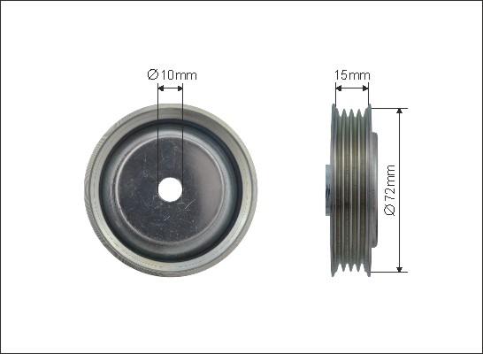 Caffaro 432-143 - Seade / juhtrull,soonrihm www.parts5.com