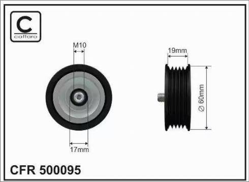 KRAFT AUTOMOTIVE 1228851 - Deflection / Guide Pulley, v-ribbed belt www.parts5.com