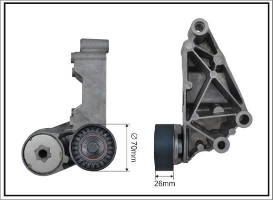 Caffaro 100188SP - Belt Tensioner, v-ribbed belt www.parts5.com