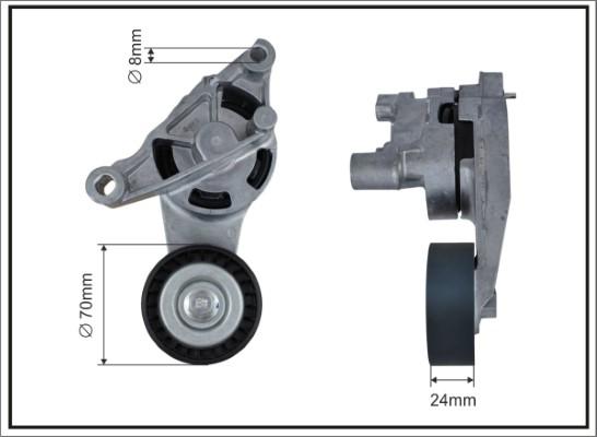 Caffaro 101691SP - Zatezač remena, klinasti rebrasti remen www.parts5.com