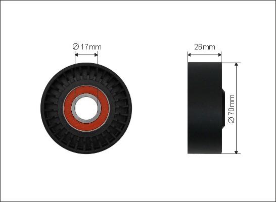 Caffaro 232-00 - Seade / juhtrull,soonrihm www.parts5.com