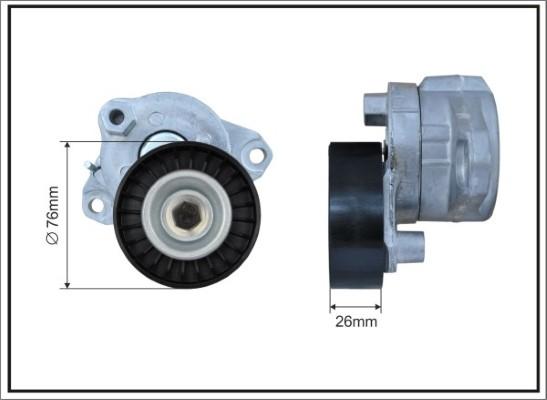 Caffaro 110200SP - Zatezač kaiša, klinasti rebrasti kaiš www.parts5.com