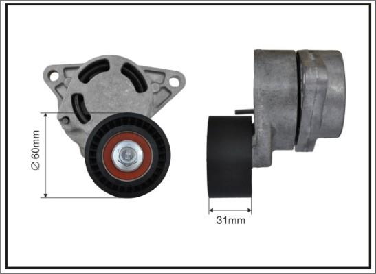 Caffaro 118700SP - Zatezač remena, klinasti rebrasti remen www.parts5.com