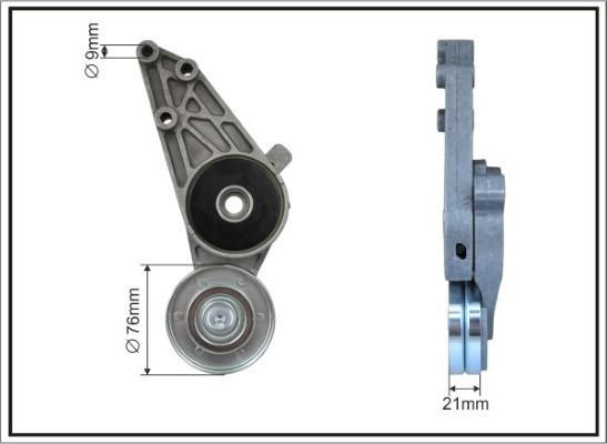 Caffaro 117000SP - Натяжитель, поликлиновый ремень www.parts5.com