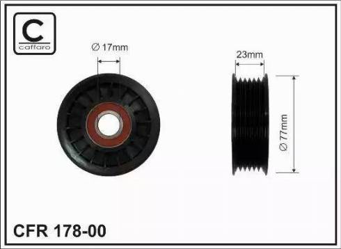 KRAFT AUTOMOTIVE 1222026 - Deflection / Guide Pulley, v-ribbed belt www.parts5.com