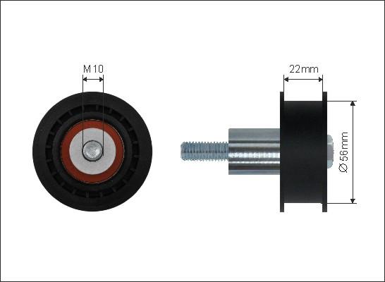 Caffaro 27-48 - Seade / juhtrull,hammasrihm www.parts5.com