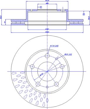 HELLA 8DD 355 127-821 - Disco de freno www.parts5.com