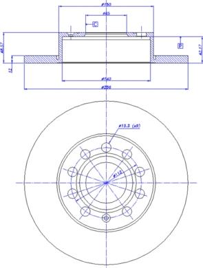 INTERBRAKE BD6294 - Disc frana www.parts5.com