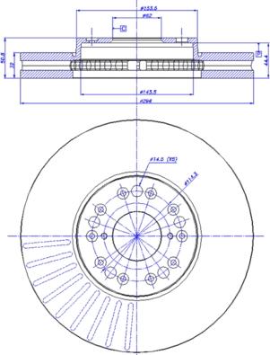 Textar 92237503 - Brake Disc www.parts5.com