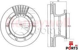 SBP 02-RO005 - Тормозной диск www.parts5.com