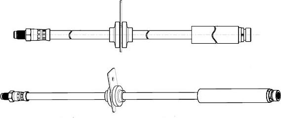 CEF 514645 - Flexible de frein www.parts5.com